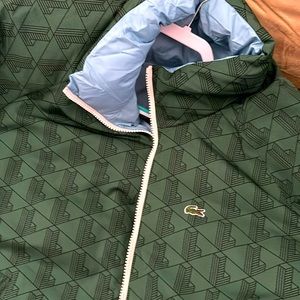 Lacoste Winter Coat Reversible! Brand New!